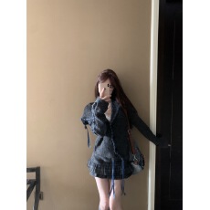 批发实拍大翻领针织衫开衫女秋季含羊驼毛宽松毛衣<b class='q'>外套</b>