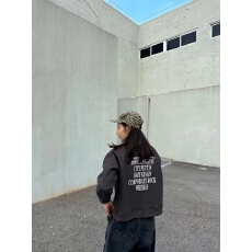 批发<b class='q'>韩国</b>新款<b class='q'>卫衣</b>华棉复合牛奶丝320克银狐绒420克圆领宽松印花中长款