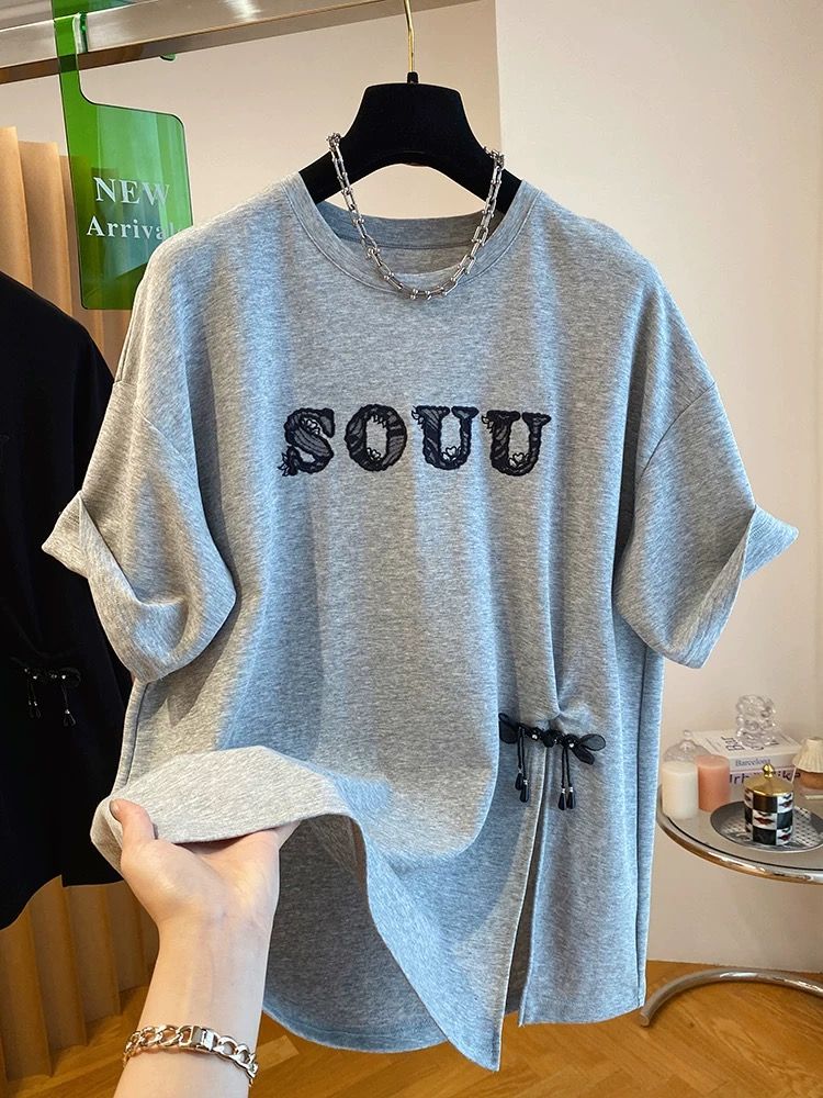 순면 특별 빅 사이즈 300 근 레이스 조각 새로운 중식 국풍 단추 티셔츠 반팔 트임 맨위