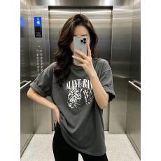 批发韩版大码女装<b class='q'>T</b><b class='q'>恤</b>上衣夏季新款200克纯棉包边条宽松款印花短袖<b class='q'>t</b><b class='q'>恤</b>