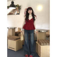 批发实拍 重工钉珠韩系氛围感裙摆吊带背心短款上衣