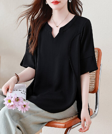 l-5xl2026 년 외국 가스 빅 사이즈 여성 의류 세트 지방 mm 패션 루즈핏 슬림해 보이는