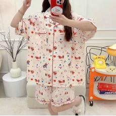 批发小叮当云朵棉韩版少女甜美<b class='q'>可爱</b>短袖短裤卡通夏季<b class='q'>睡衣</b>女家居服套装