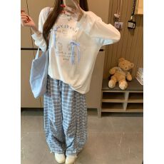 批发MR【原版雪花棉】<b class='q'>宽松</b>长袖t恤女印花独特漂亮绝美<b class='q'>上衣</b>夏日穿搭