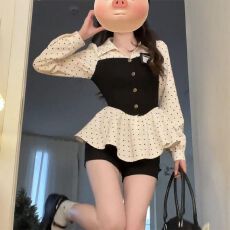 批发MR【原版面料不掉色】法式气质收腰显瘦长袖<b class='q'>衬衫</b>女春季设计感上衣