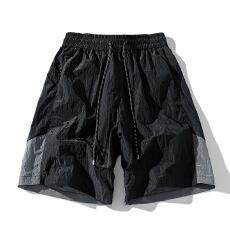 批发2025夏季新款日系户外短裤露营徒步轻便速干男女宽松沙滩运动潮裤