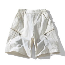 批发2025夏季新款伞兵工装短裤男宽松潮牌百搭ins沙滩五分裤子男