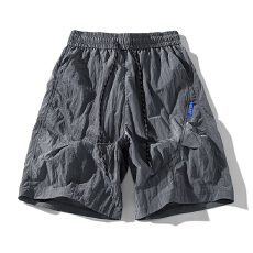 批发2025夏季新款速干冰丝户外冲锋裤短裤男宽松运动休闲五分裤