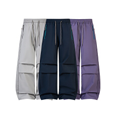 批发<b class='q'>实拍</b>2025秋季新款休闲裤男百搭<b class='q'>户外</b>运动旅游宽松防水耐磨拉链口袋