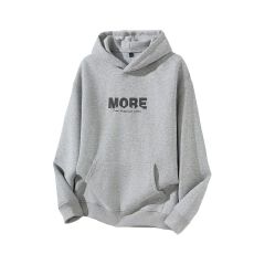 实拍2025秋冬新款潮牌卫衣男日系复古印花宽松套头百搭休闲帽衫