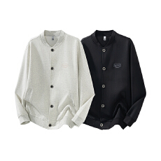 批发实拍秋冬季新款潮牌美式棒球服开衫外套男潮流百搭青少年时尚<b class='q'>夹克</b>