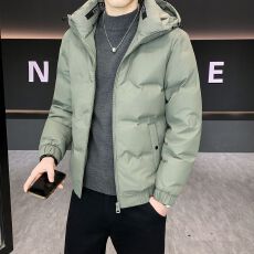 批发实拍2025冬季新款新国标羽绒服男简约轻薄百搭连帽羽绒保暖<b class='q'>外套</b>