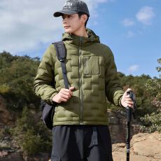 批发实拍2025冬季新款新国标90绒羽绒服男轻薄百搭连帽羽绒保暖<b class='q'>外套</b>