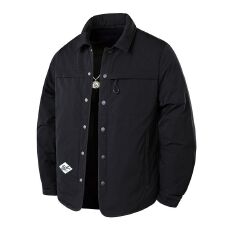 批发实拍2025冬季轻薄<b class='q'>羽绒服</b><b class='q'>男</b>百搭翻领加厚白鸭绒新国标保暖外套