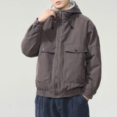 冬季双面穿座山雕棉服男潮牌宽松百搭加绒加厚大码衣服外套