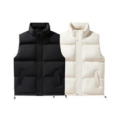 批发实拍2025秋冬新款棉<b class='q'>马甲</b><b class='q'>男</b>宽松百搭立领保暖美式休闲运动旅游外套