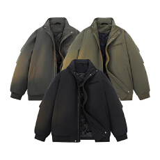 批发实拍2025冬季新款棉服男立领宽松休闲百搭加厚面包服棉袄保暖外套