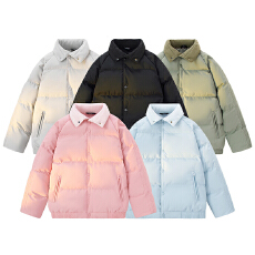 批发实拍冬季新款简约翻领棉服男宽松休闲百搭锁温防风保暖棉衣外套