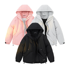 批发实拍冬装<b class='q'>潮</b>牌棉服男女同款创意拼接肌理感百搭加厚棉袄保暖外套