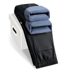 批发加绒加厚工装裤男<b class='q'>冬</b>季新款多袋直筒保暖御寒休闲裤