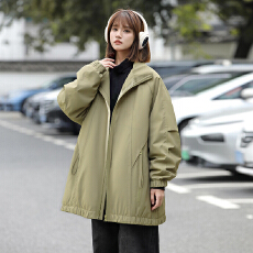 批发实拍2026春季新款<b class='q'>夹克</b>外套男女立领百搭宽松韩版上衣