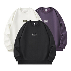 密文24H发货稳定新款品质圆领卫衣男女同款潮流字母印花