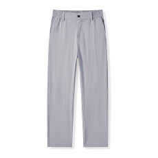 批发实拍2026夏季新款锦纶直筒轻<b class='q'>商务</b><b class='q'>休闲</b>裤男宽松百搭半松紧腰裤子