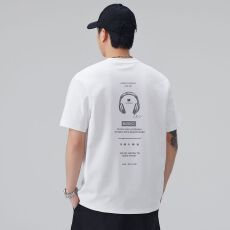批发短袖T恤男士2026夏季新款圆领宽松套头体恤衫<b class='q'>日系</b><b class='q'>复古</b>印花宽松潮t