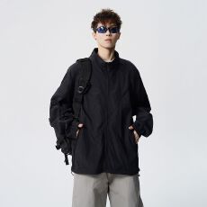 批发实拍2026夏季新款防晒衣服UPF50+立领户外运动旅游情侣潮流防晒