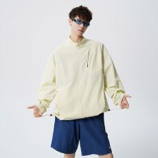 批发实拍2026<b class='q'>夏</b>季新款立领防晒衣服UPF50+户外运动旅游露营皮肤衣