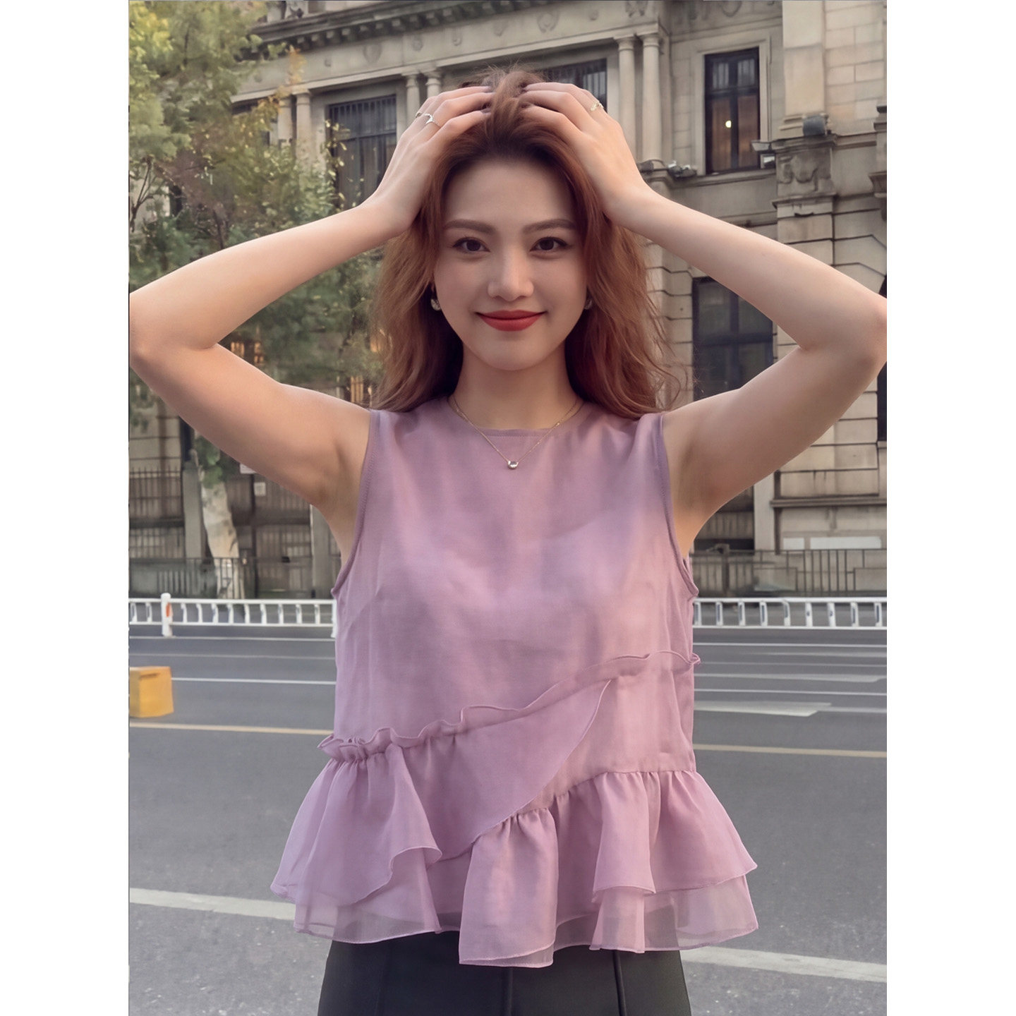 특별 아름다운 맨위 디자인 센스 작은 대중 여성 2026 년 봄 여름 새로운 품격 착용 가져 가라. 고급 고급 센스 빅 사이즈