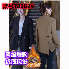 批发休闲今年流行<b class='q'>西服</b>女2025秋冬季新款洋气显瘦<b class='q'>女士</b>西装外套女小个子