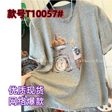 批发2026新款超火减龄宽松休闲巨好看的短袖T恤女夏季半袖<b class='q'>打底衫</b>上衣