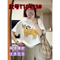 批发纯棉短袖<b class='q'>t</b><b class='q'>恤</b>女夏季2026新款爆款设计感小众美式宽松正肩半袖上衣