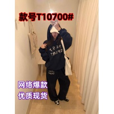 批发【<b class='q'>明星</b><b class='q'>同款</b>】RestandRecreation官方经典款RR字母连帽卫衣男女
