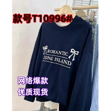 批发美式灰色圆领卫衣女2026新款爆款秋冬季<b class='q'>时尚</b>百搭上衣加绒外套<b class='q'>潮流</b>