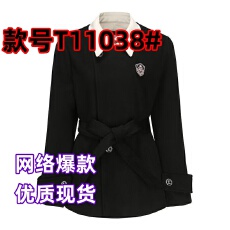 批发2026春季新款高级感小香风黑色西装外套<b class='q'>女</b>收腰西服气质假两件上衣