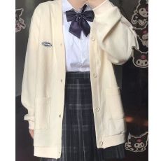 批发华夫格开<b class='q'>衫</b>卫衣女设计感小众春秋款慵懒风<b class='q'>针织</b>外套百搭学生上衣潮