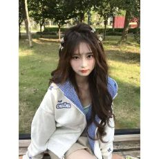 批发松驰感穿搭<b class='q'>条纹</b><b class='q'>衬衫</b>2025复古设计感小众时尚百搭长袖<b class='q'>衬衣</b>宽松外套