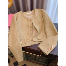 批发千金风小香风短款外套女春秋装2025爆款小个子气质高级感韩系名媛