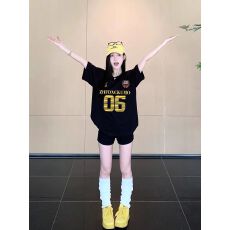 批发21支纯棉100%棉纯棉<b class='q'>短袖</b><b class='q'>t</b><b class='q'>恤</b>女2025夏季新款