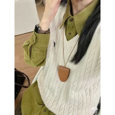 批发气质复古灯芯绒<b class='q'>衬衫</b>女法式叠穿内搭<b class='q'>衬衣</b>外套宽松休闲遮肉长袖上衣