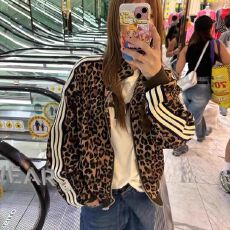 批发2026春夏韩国东大门新款<b class='q'>韩版</b>宽松复古洋气百搭休闲豹纹外套女潮