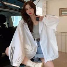 批发新款夏季防晒服女日系工装潮轻薄皮肤衣<b class='q'>户外</b>透气外套潮
