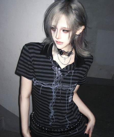 아메리칸 레트로 한 부서 후드 티 스웨터 여성 코트 가을 느긋한 바람 루즈핏 스트라이프 배색 오픈 가디건 긴팔 후드티