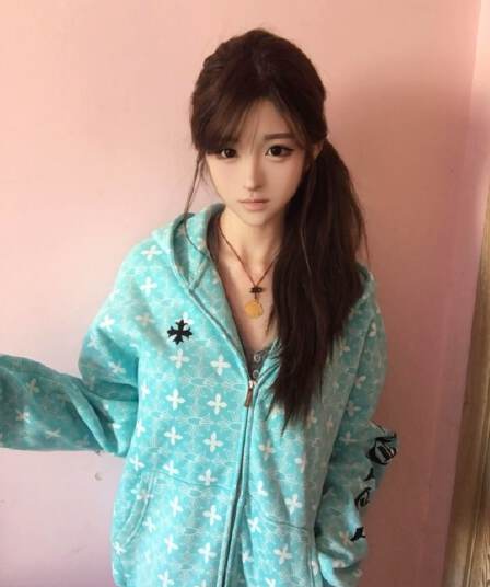 순수한 Mianhua 면 가을 겨울 카디건 코트 털이 있고 두꺼운 형제 특별 알파벳 십자가 후드 티 스웨터 여성