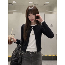 批发人棉260克美式气质辣妹长袖<b class='q'>t</b><b class='q'>恤</b>女<b class='q'>原宿风</b>新款百搭假两件长袖上衣女