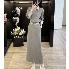 批发秋穿搭一整套卫衣套装2026新款高级感半身裙长裙巨好看套装
