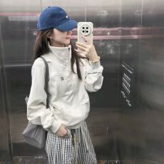 批发复合牛奶丝400克 超柔450克 绣花秋冬开衫<b class='q'>夹克</b>情侣卫衣外套