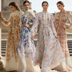 批发欧美度假风重工串串花<b class='q'>流苏</b>飘逸设计女士大摆型长款<b class='q'>连衣裙</b>17色